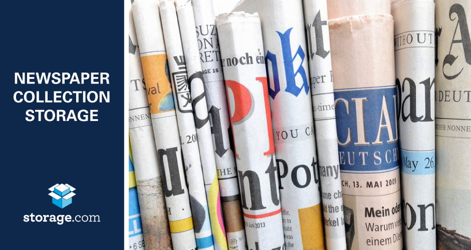 Storing a Newspaper Collection