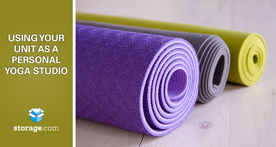 Use a Storage Unit as a Personal Yoga Studio