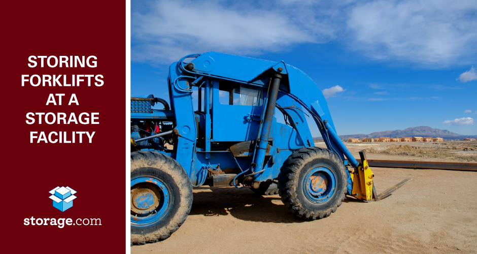 Storing Forklifts at a Storage Facility