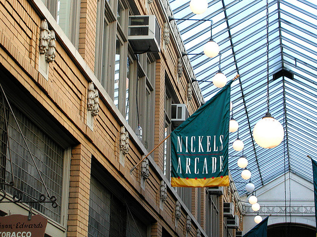 Nickels Arcade in Ann Arbor