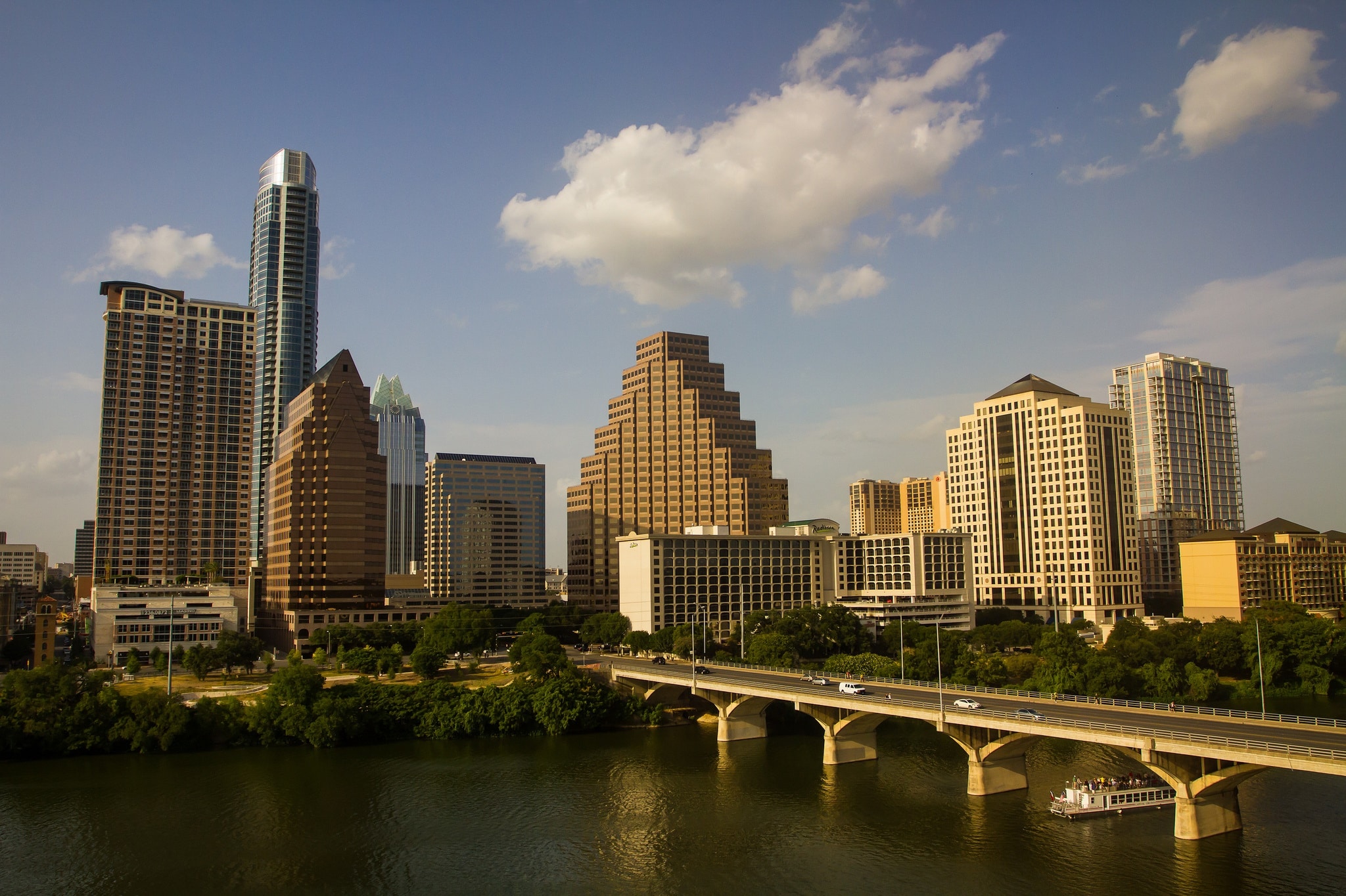 Austin city skyline