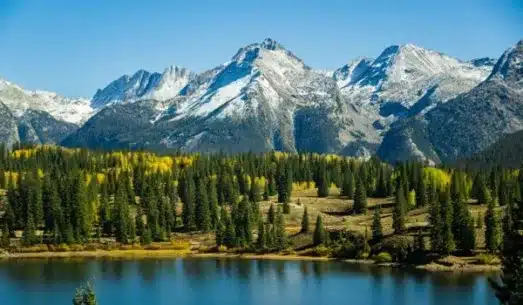 Colorado Rocky Mountains in the Fall