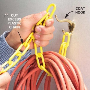 plastic chain and hook