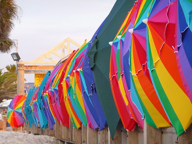 umbrellas